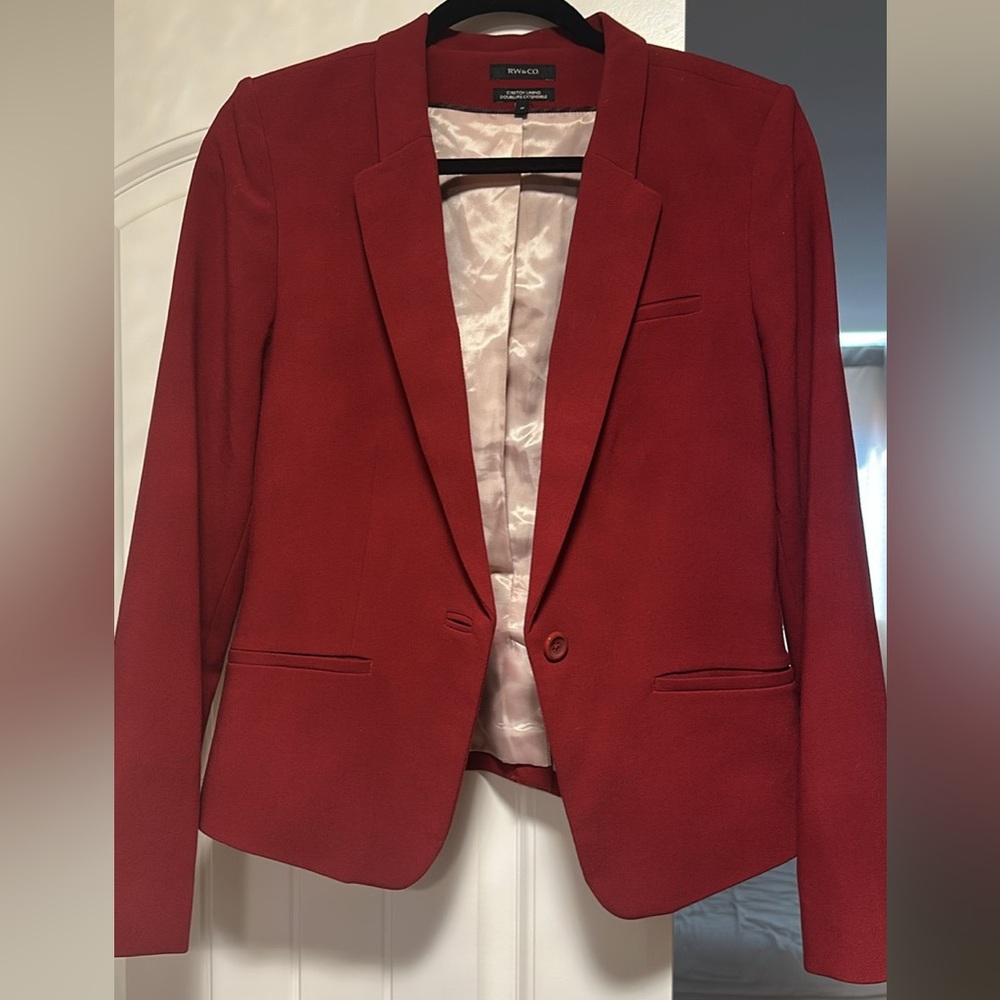 RW&CO. Red Blazer